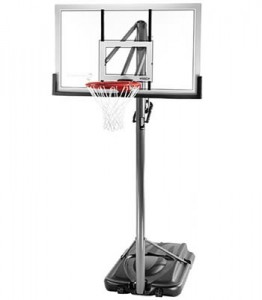 portable  basketball goal assembly